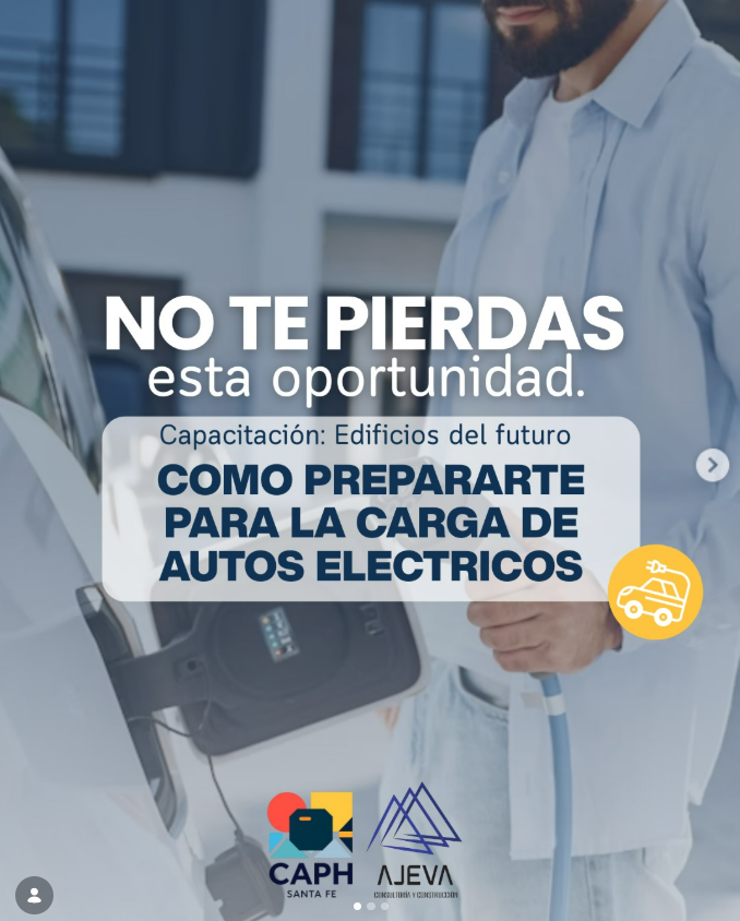 Flyer Capacitación Autos Eléctricos
